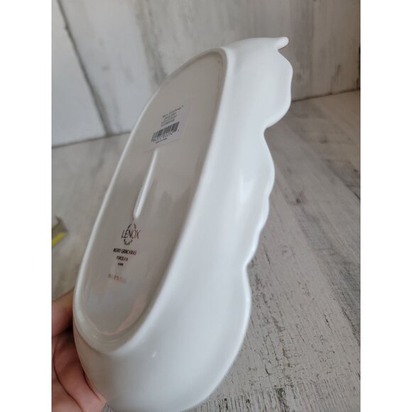 Lenox Merry Grinch Miss candy dish plate home decor Xmas Santa hat - Picture 6 of 6